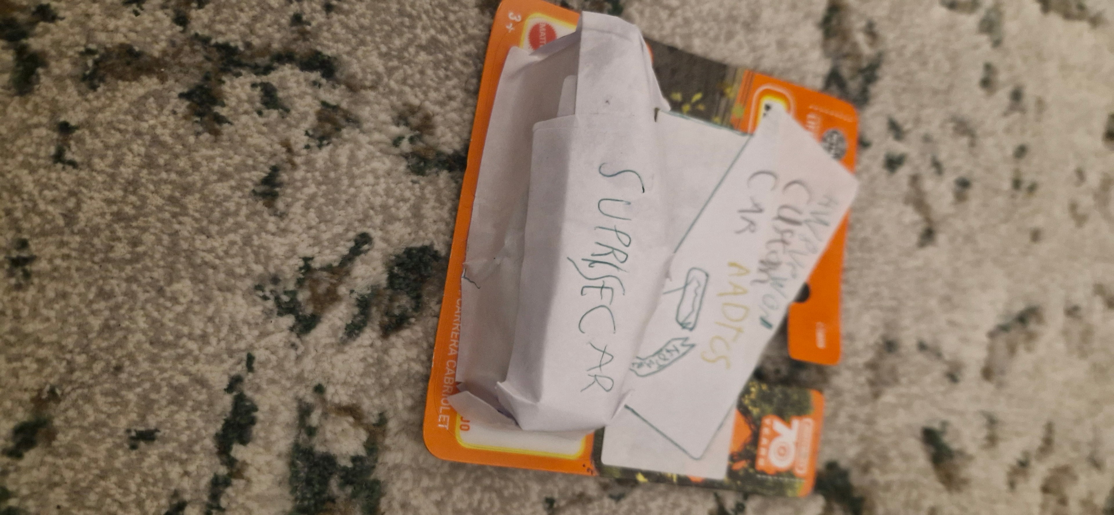SURPRISE HOT WHEEL CAR