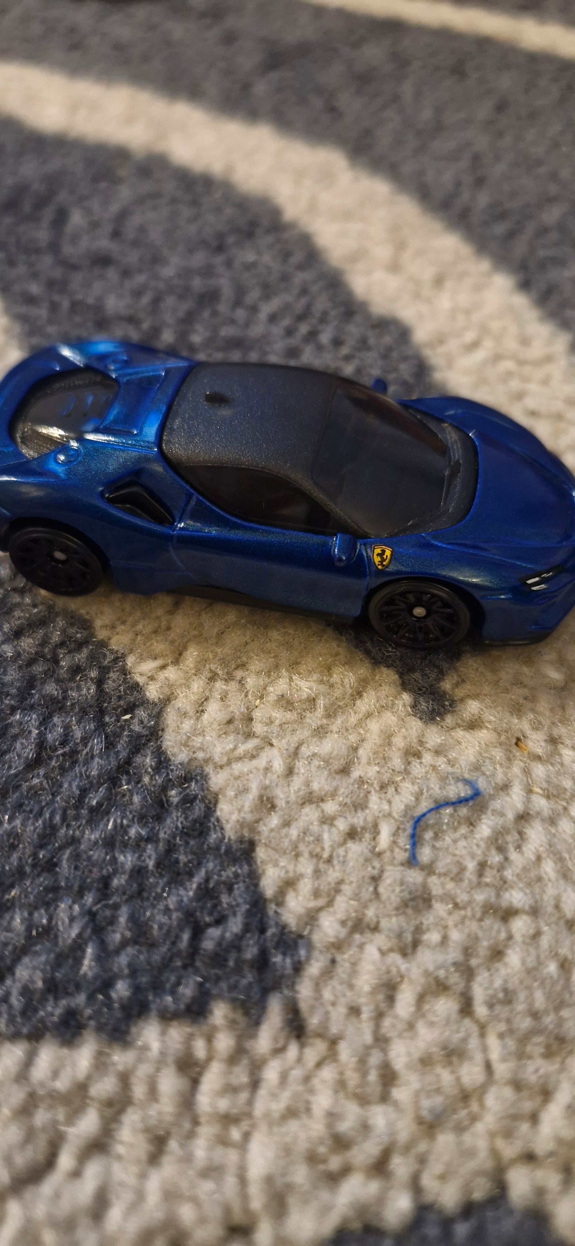 Hotwheels sf90 blue
