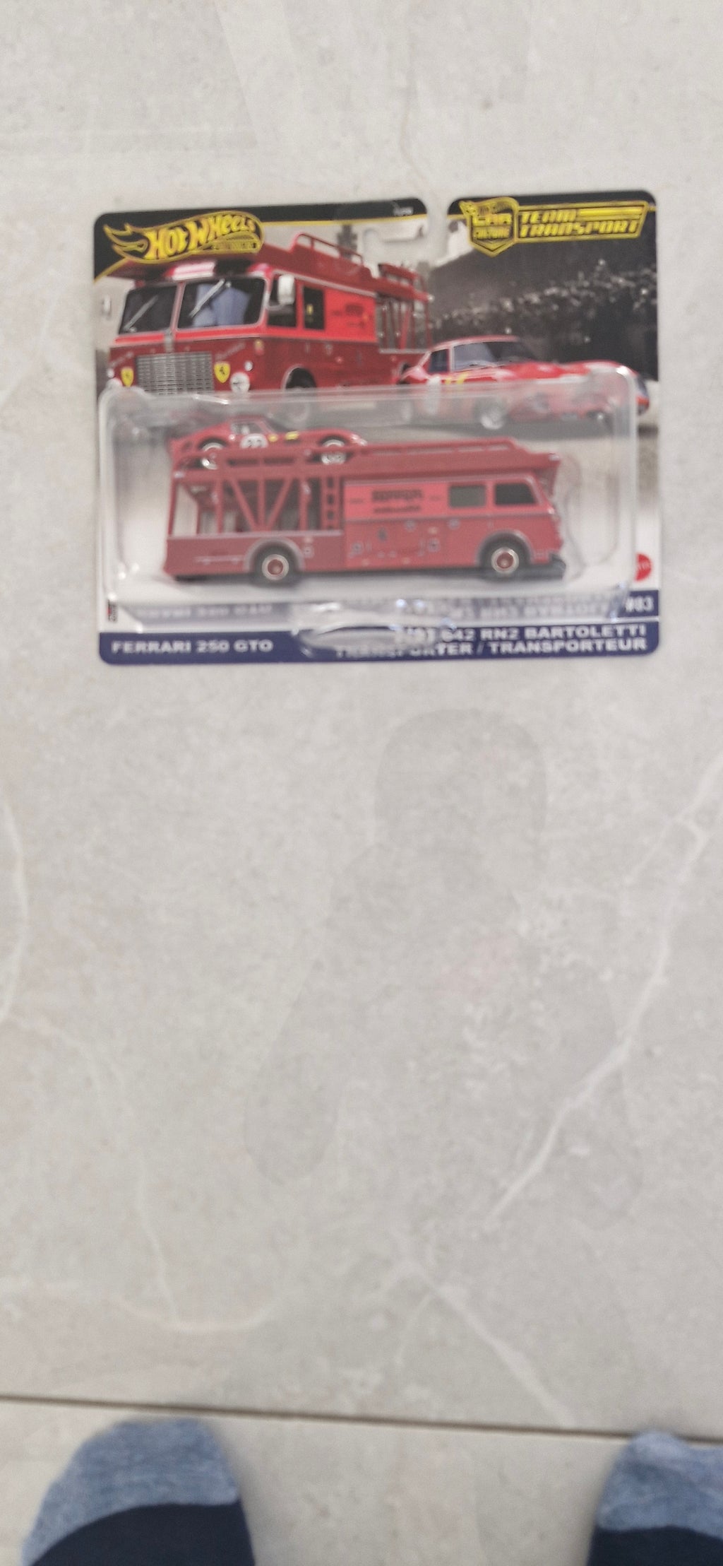 Ferrari 250 GTO And Fiat 642 Bartoletti Transporter