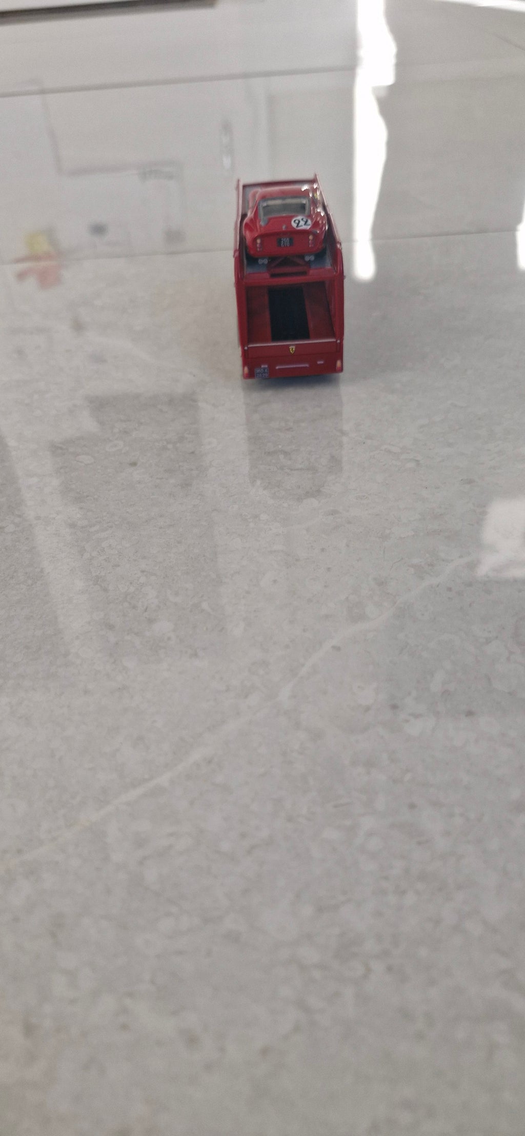 Ferrari 250 GTO And Fiat 642 Bartoletti Transporter